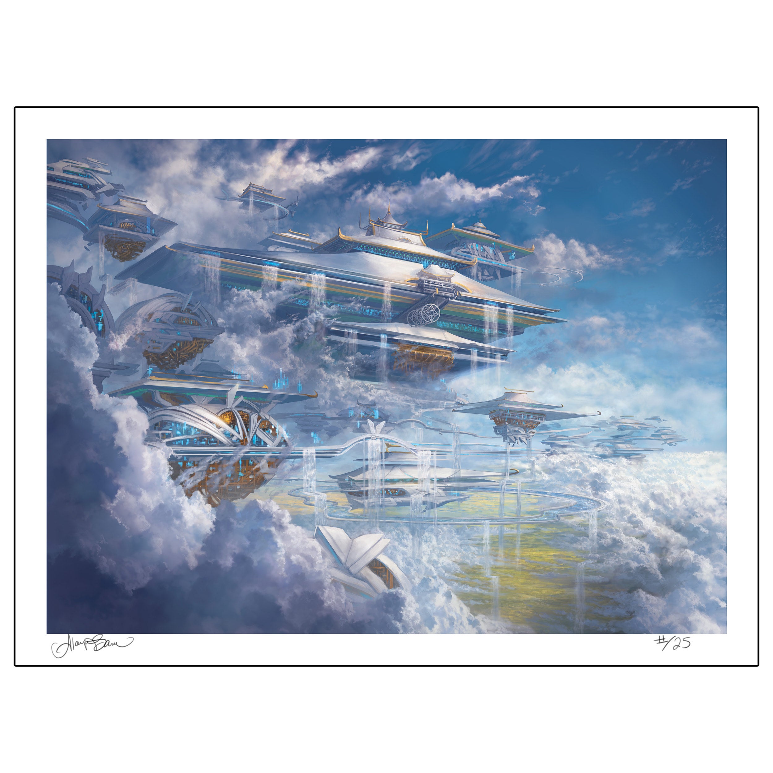 R*G様 天上都市、大田原/Ota wara, Soaring City Otawara, Soaring City MTG - Kamigawa: Neon Dynasty #414 (English