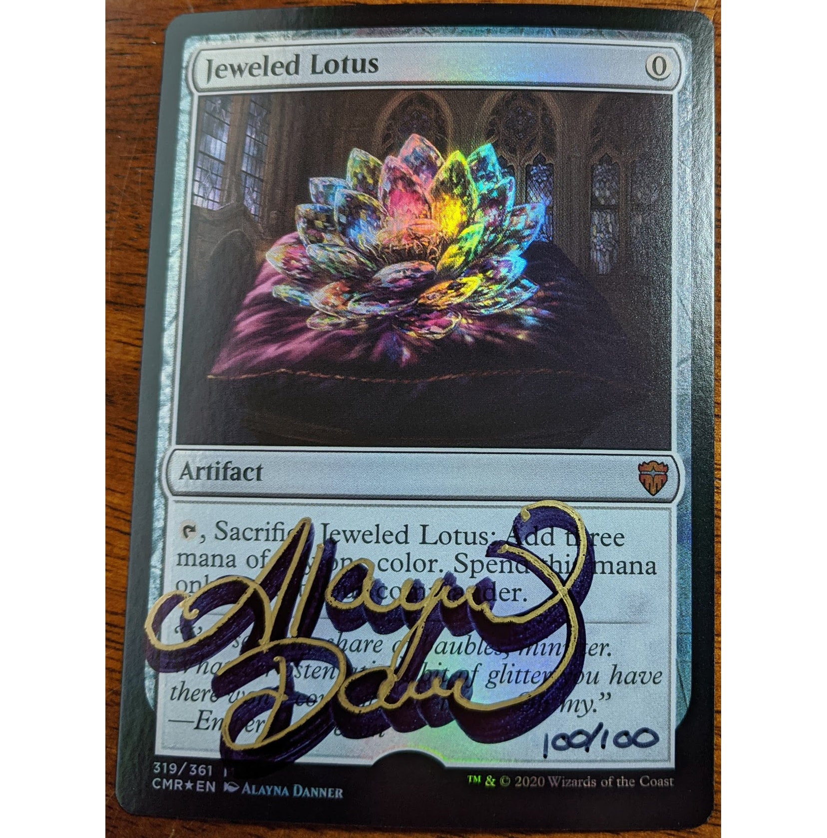 Signatures (Regular, Foil & Rainbow) | Alayna Danner