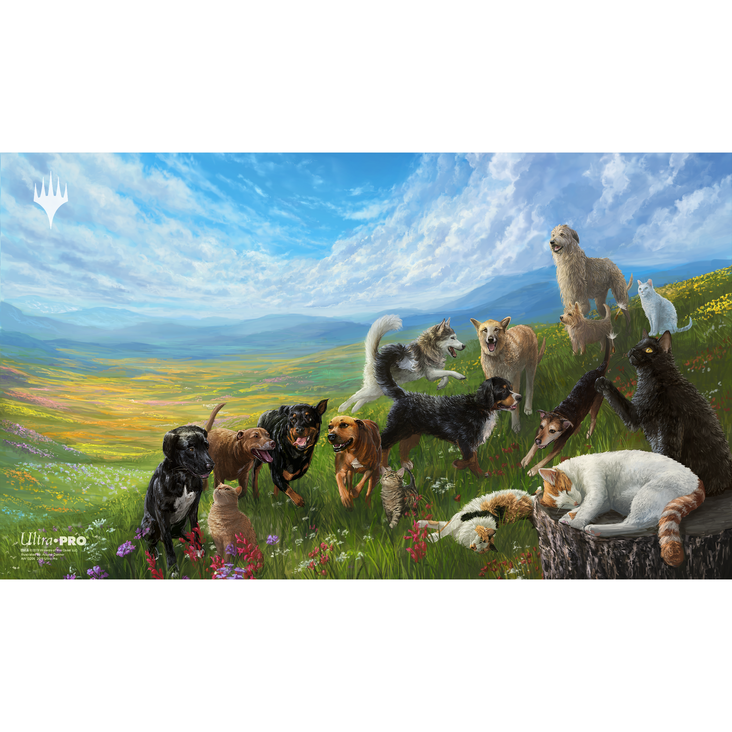 Cats & Dogs Plains playmat | Alayna Danner