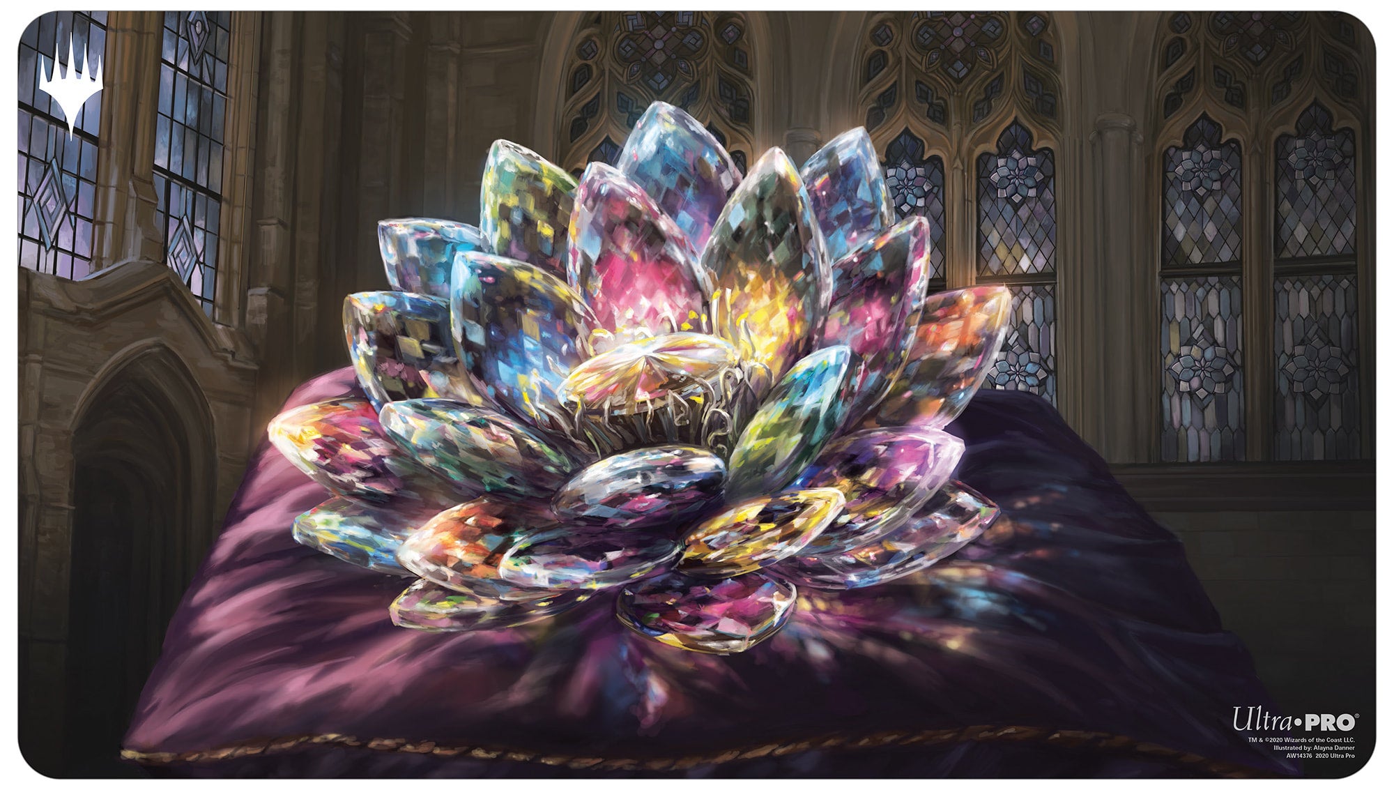 Jeweled Lotus Playmat | Alayna Danner