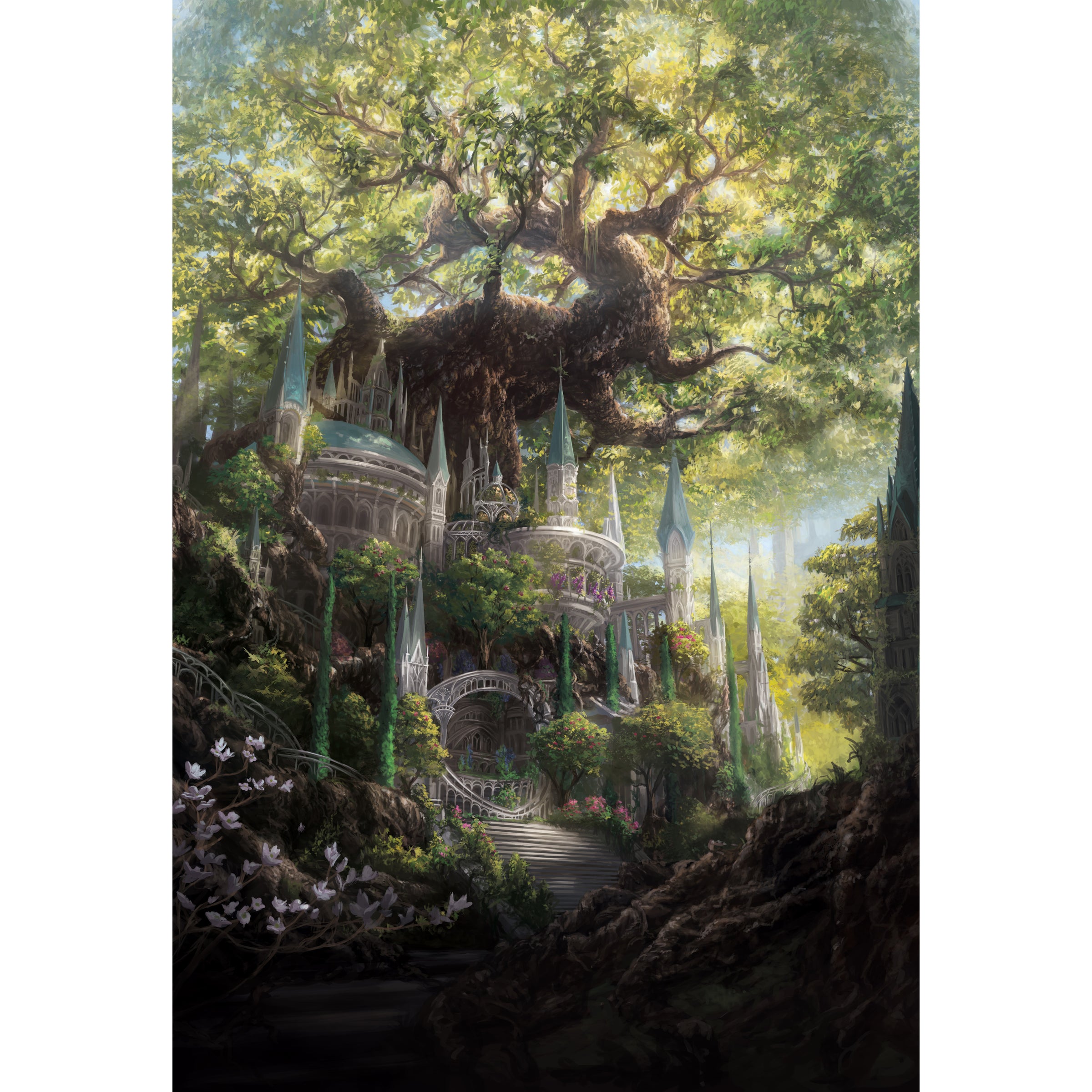 Temple Garden Print | Alayna Danner